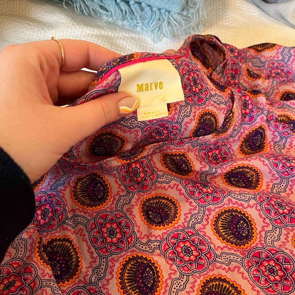 Maeve Patterned Blouse - image 2